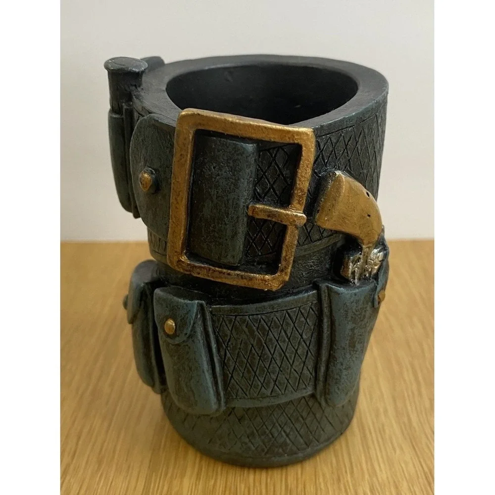 Police Duty Belt Pen Holder Desk Organizer Law Enforcement Novelty Office Gift